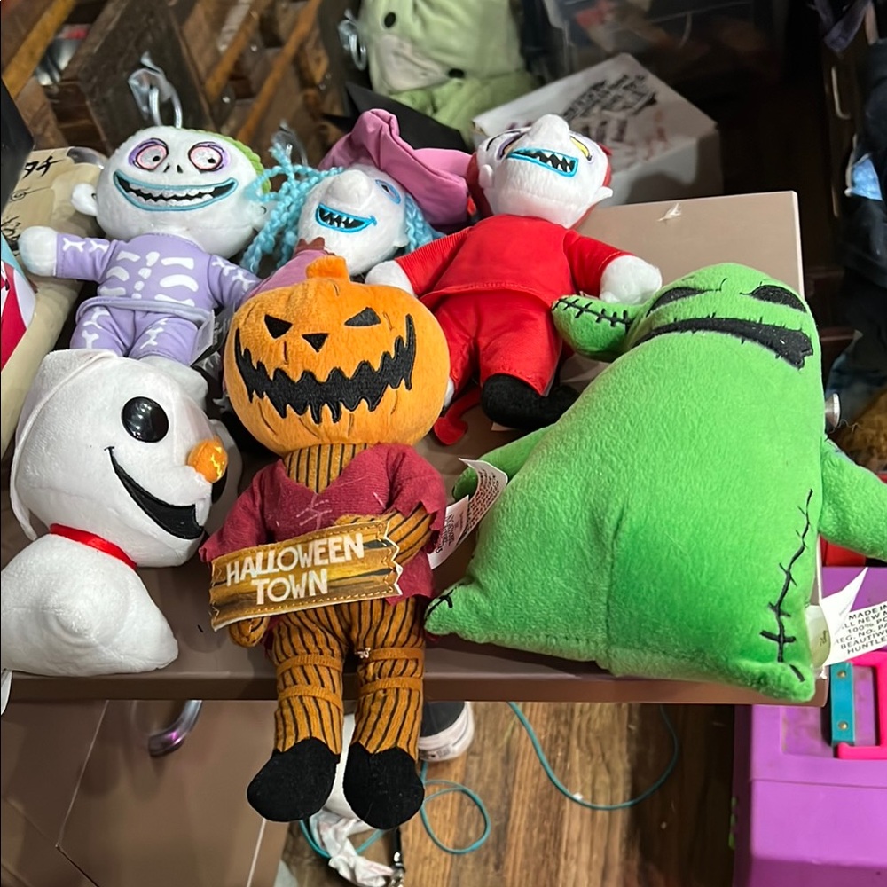 Disney nightmare before Christmas Stuffed Animals Collection